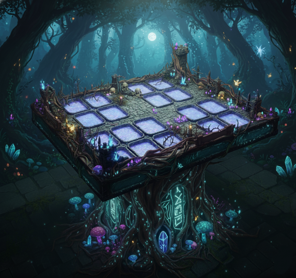 Deck of Dragons Game Board